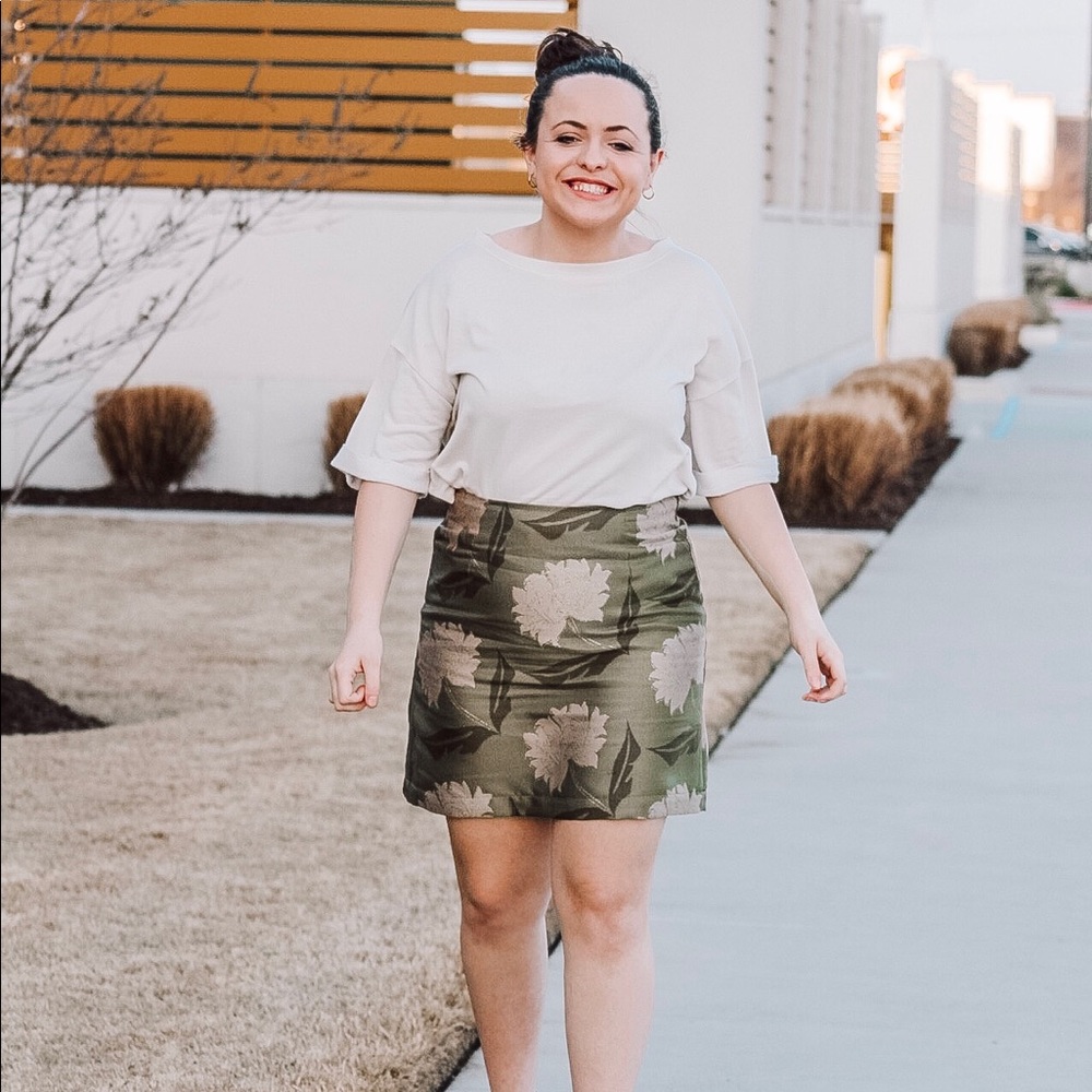 H&M Jacquard skirt